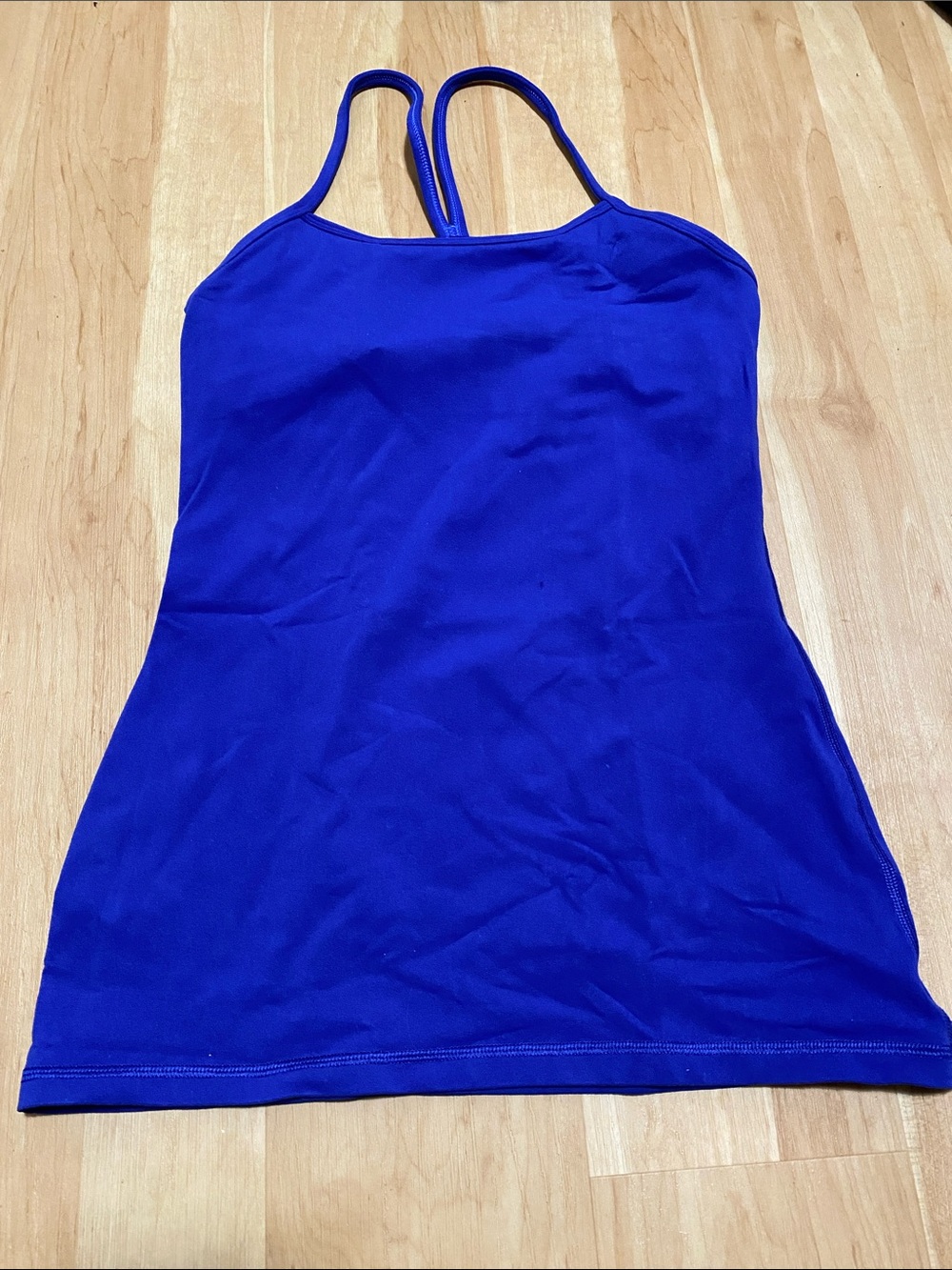 lululemon royal blue Power Y tank 6